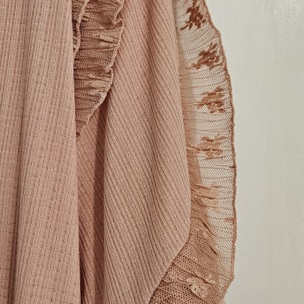 Cupio Blush Ruffle Sleeve Blouse - Picture 6 of 6